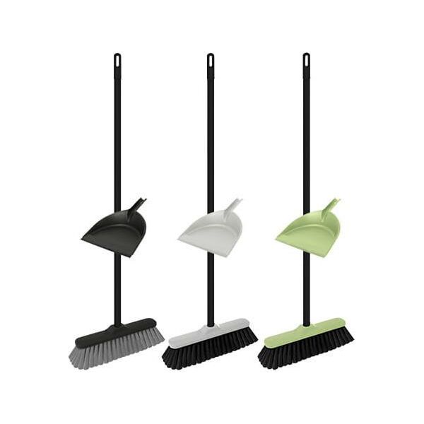 Set Per La Pulizia York 082020, Tandem, Scopa E Paletta, Con Manico, 31X108 Cm-image