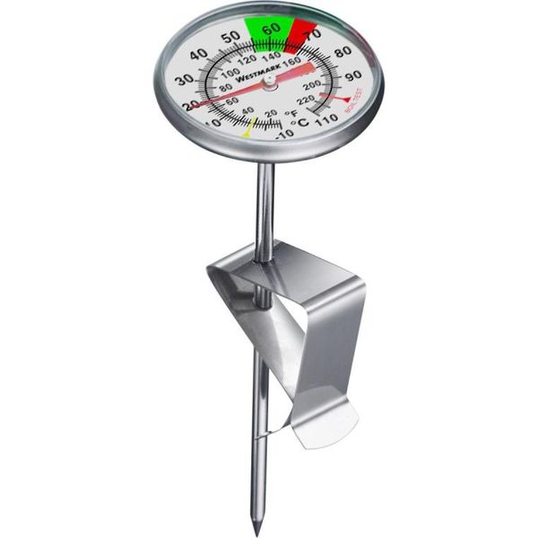 Westmark 12952270 Westmark Milch-Thermomter Mit Clip Thermometer Silber-image