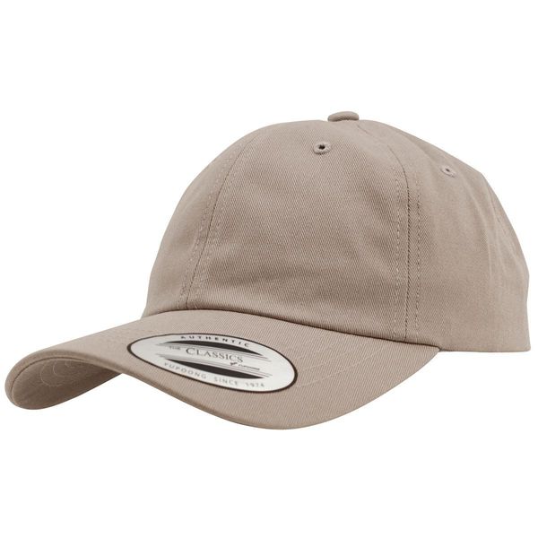 Flexfit 6245CM | Cappello A Basso Profilo In Twill Di Cotone - Colore: Khaki - Taglia: Unica-image