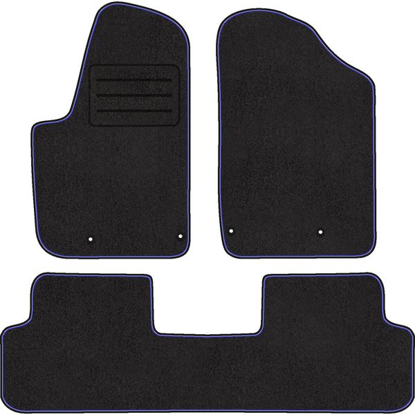 Set Di Tappetini In Velluto Per Citroen Berlingo I (1998 - 2008) 4 Pezzi - Nuovo - Premium-image