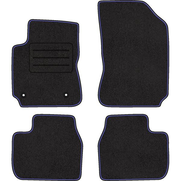Set Di Tappetini In Velluto Per Citroen C4 Cactus 4 Pezzi - Nuovo - Premium-image