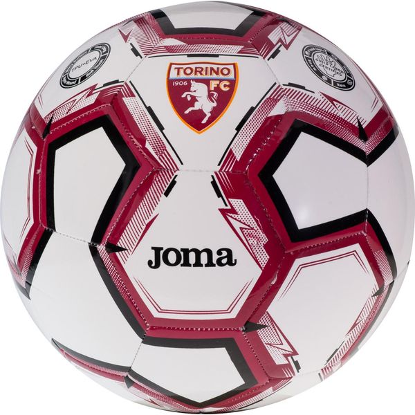 Joma Torino Fc Replica Ball A141800A5101, Palloni Da Calcio, Unisex, Bianco, Misura: 5-image