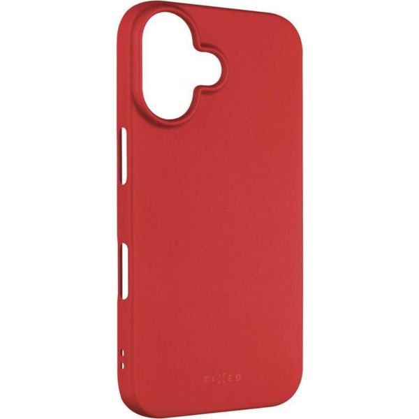 Fixed Fixed Story | Back Cover | Apple | Iphone 16 | Rubberized | Red-image