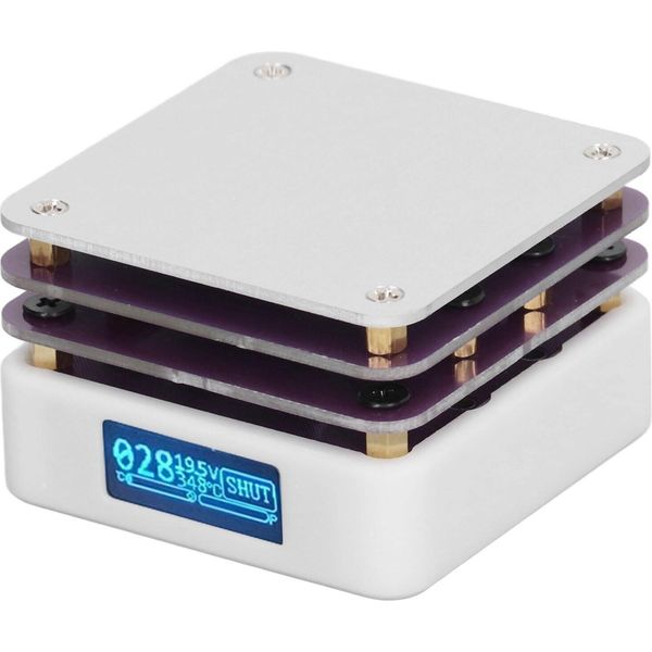 Riscaldatore Saldatore Piastra Preriscaldatore Caldo Chip Stazione Di Saldatura 20V Mini Termostato Intelligente Per La Riparazione Fai Da Te Lab-image