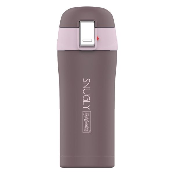 Snugly Thermo Mug Tazza Da Caffè Fiaschetta Thermos Fiaschetta Sottovuoto In Acciaio Inox Per Bevande Calde O Fredde (300Ml, Marrone)-image