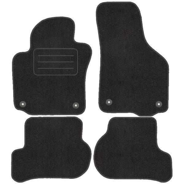 Satz In Velour Per Seat Toledo Iii (04-09) - Qualità Premium -Passgenau-image