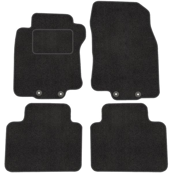 Velour FußMatte Satz FüR Renault Koleos Ii (Ab 16) - Premium QualitäT -Passgenau-image