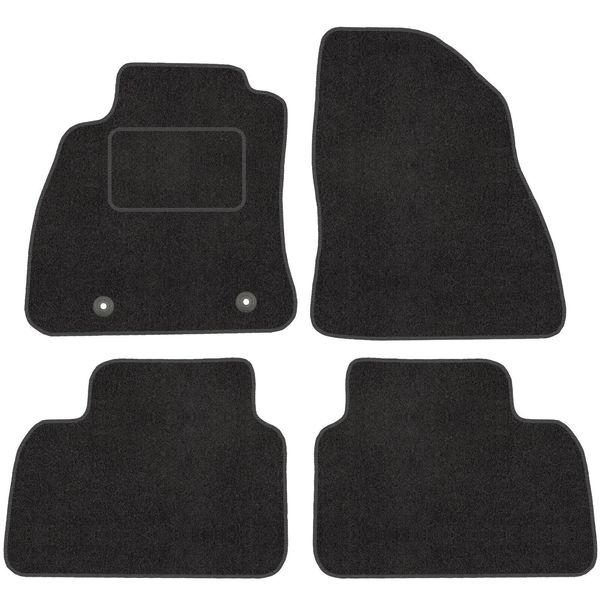 Satz In Velour FußMatte Per Nissan Juke I (2010-2019)- Qualità Premium - Passgenau-image
