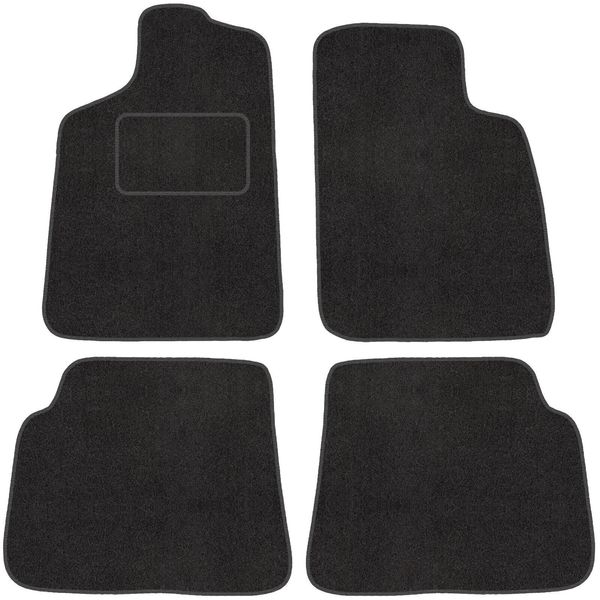 Velour FußMatte Satz FüR Renault Megane I (95-02) - Premium QualitäT -Passgenau-image