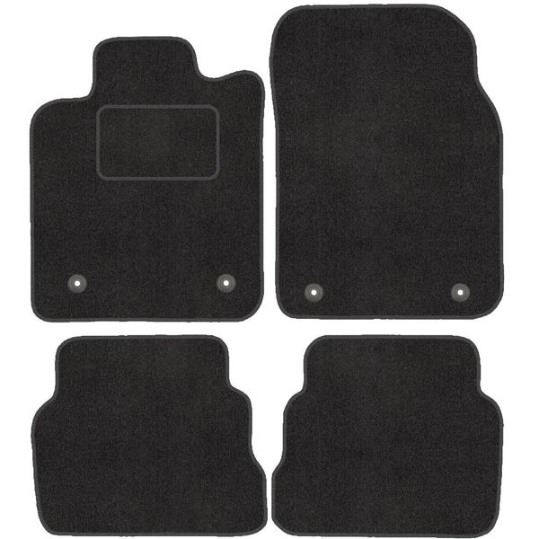 Velour FußMatte Satz FüR Opel Vectra C (2002-2008) - Premium QualitäT -Passgenau-image