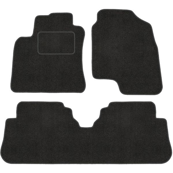 Velour FußMatten Satz Per Chevrolet Captiva (06-18) - Qualità Premium-Passgenau-image