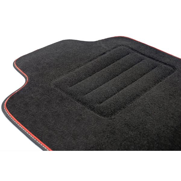 Velour FußMatten Satz Per Tesla Model S - Qualità Premium - Passgenau-image