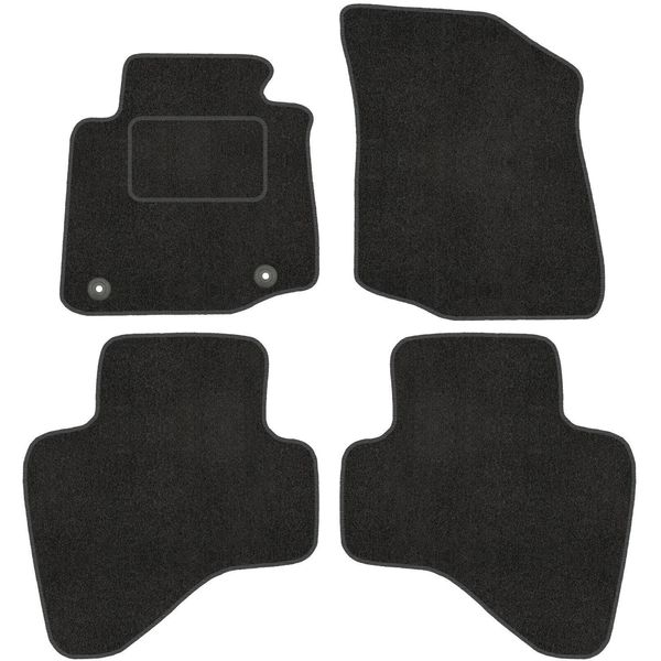 Velour FußMatten Satz Per Citroen C1 I - Qualità Premium - Passgenau-image