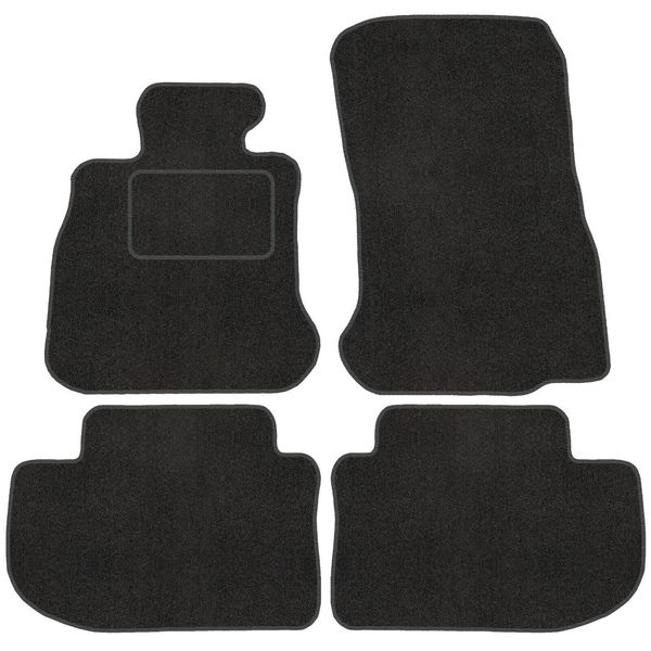 Velour FußMatten Satz Per Bmw 6 F12 (2011-2018) - Qualità Premium - Passgenau-image