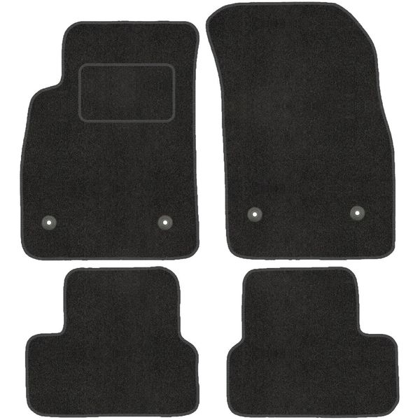 Satz In Velour FußMatten Per Chevrolet Orlando - Qualità Premium - Passgenau-image
