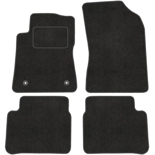 Velour FußMatten Satz Per Citroen C3 Iii (Ab 16) - Qualità Premium - Passgenau-image