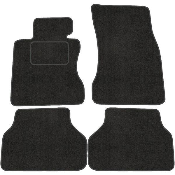 Velour FußMatten Satz Per Bmw 6 E63/E64 (2003-2010- Qualità Premium - Passgenau-image