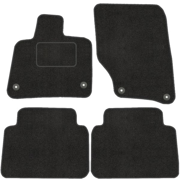 Satz In Velour FußMatten Per Audi Q7 4L I (2006-2015 - Qualità Premium - Passgenau-image