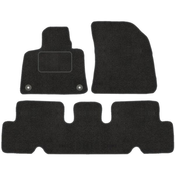 Velour FußMatten Satz Per Citroen C4 Picasso Ii - Qualità Premium - Passgenau-image