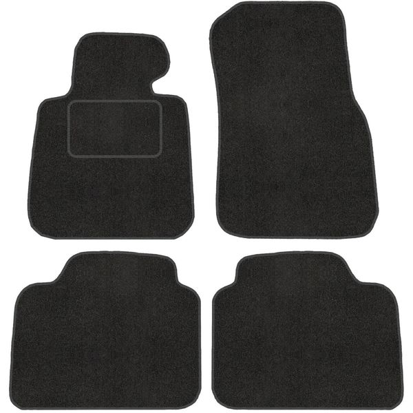 Satz In Velour FußMatten Per Bmw 3 F30 (2011-2018) - Qualità Premium - Passgenau-image