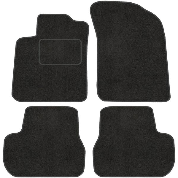 Velour FußMatten Satz Per Citroen C3 Ii (09-15) - Qualità Premium - Passgenau-image