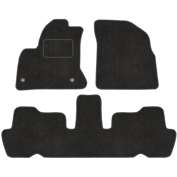 Velour FußMatten Satz Per Citroen C4 Picasso I - Qualità Premium - Passgenau-image