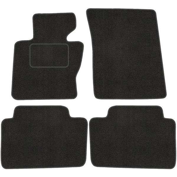 Satz In Velour FußMatten Per Bmw X3 E83 (2003-2011) - Qualità Premium - Passgenau-image