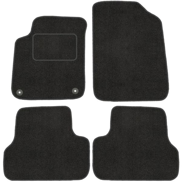 Velour FußMatten Satz Per Citroen DS3 (2009-2018) - Qualità Premium - Passgenau-image