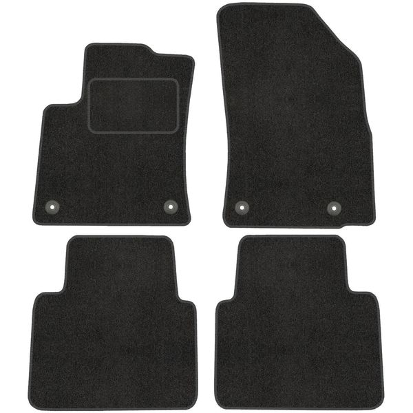 Velour FußMatten Satz Per Citroen C3 Aircross - Qualità Premium - Passgenau-image
