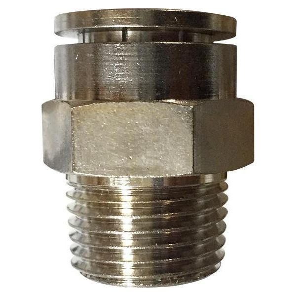Pneumatica Connettore Maschio Diritto (Mpc) Ø 8 Mm Con Filettatura Bspt R1/2""-image
