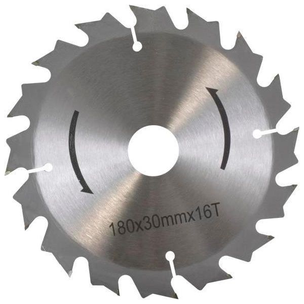 180 Mm Metallo Duro Lama Sega Circolare In Per Legno 180X30 Mm D16-image
