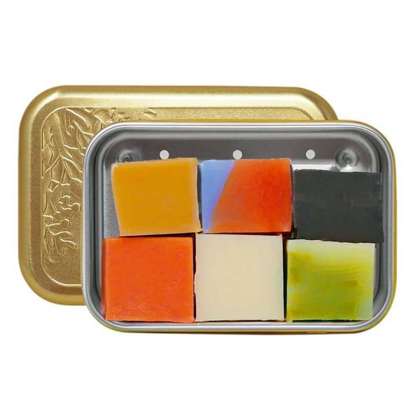 Scatola Di Sapone - Oro Con Minisapone 60G-image
