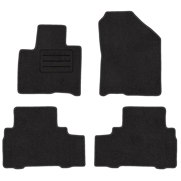 Rivestimento In Velour FußMatten Satz Per Kia Sorento Iii (2014-2020) - Qualità Premium-image