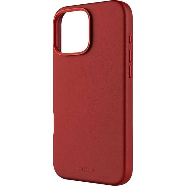 Magleather Fisso | Cover Posteriore | Apple | Iphone 16 Pro Max | Pelle | Rosso-image