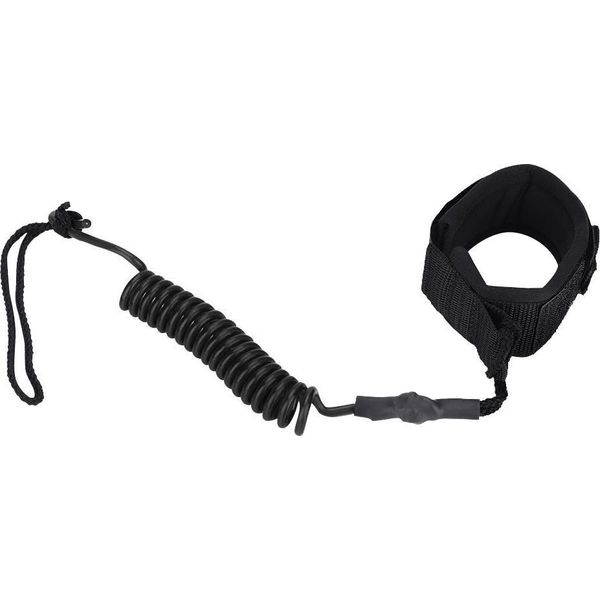 Stand Up Paddle Board 5 Mm Avvolto Sospensione Piede Linea Di Corda Per Tavola Da Surf (Nero)-image