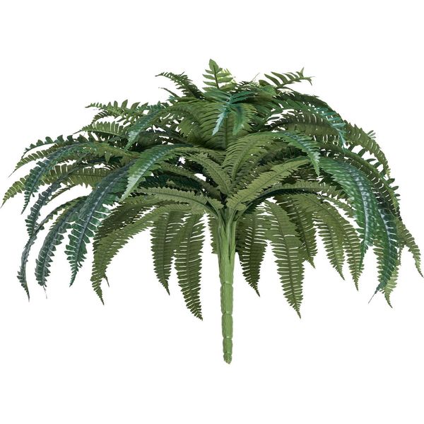 Succebuy Felce Artificiale Di Boston Con 88 Rami, 110-120 Cm, Decorazione-image