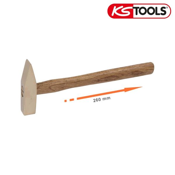 Ks Tools Bronzeplus 150 G Martello Da Fabbro Con Manico In Hickory - 963.2006-image