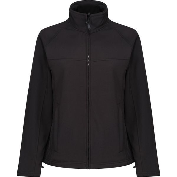 Giacca Softshell Regatta Uproar Da Donna, Antivento RG1491 (42 De) (Nero)-image