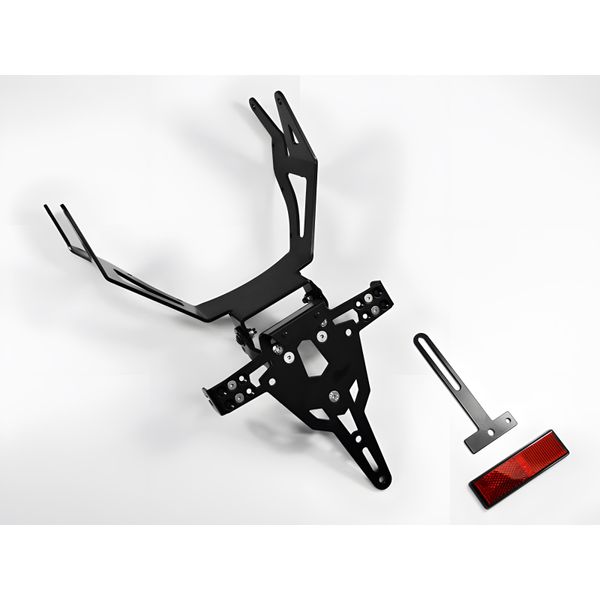 Porta Targa Zieger Pro Compatibile Con Honda Cbr 600 Rr Bj 2003-06 | Cbr 1000 Rr Bj 2004-07 Nero Svizzera-image