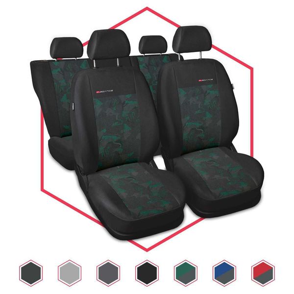 Coprisedili Auto Coprisedili Universali Coprisedili Auto Per Hyundai Ix20 Verde-image