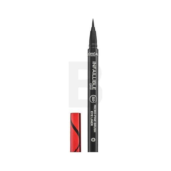 L'oréAl Paris Infaillible Grip 36H Micro-Fine Brush Eyeliner TužKa Na OčI 01 Obsidian Black 0,4 G-image