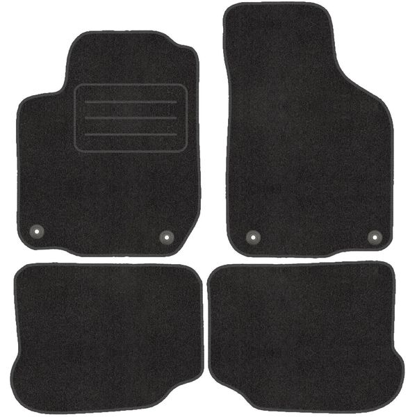 Satz In Velour FußMatte Per Skoda Octavia I (1996-2004) - Qualità Premium -Passeggeri-image