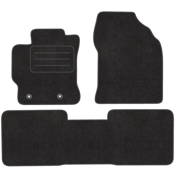 Velour FußMatte Satz FüR Toyota Corolla Xi E16 (13-19)- Premium QualitäT-Passgen-image