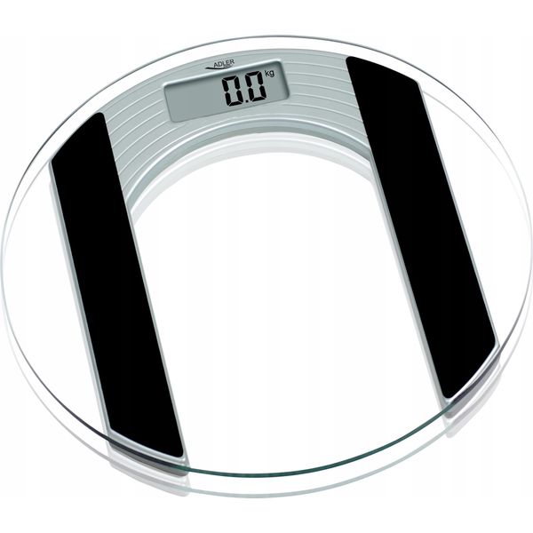 Adler | Body Fit Scales | Maximum Weight (Capacity) 150 Kg | Accuracy 100 G | Glass-image