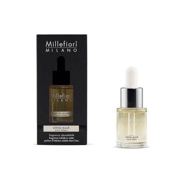 Millefiori Milano Fragrance Soluble In Water White Musk 15 Ml-image