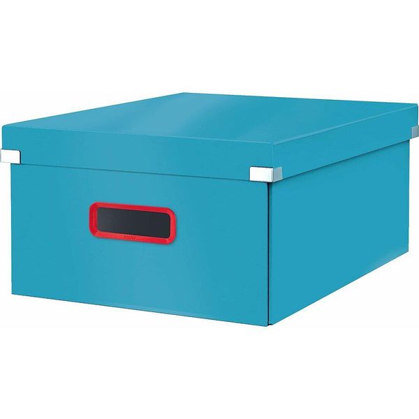 Leitz 53490061 Leitz Click & Store Cosy Aufbewahrungsbox 32,0 L Blau 36,9 X 48,2 X 20,0 Cm-image