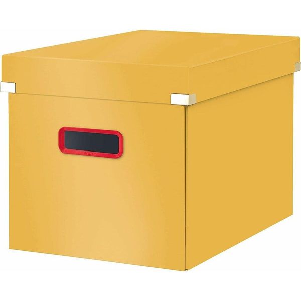 Leitz 53470019 Leitz Click & Store Cosy Aufbewahrungsbox 32,5 L Gelb 32,0 X 36,0 X 31,0 Cm-image