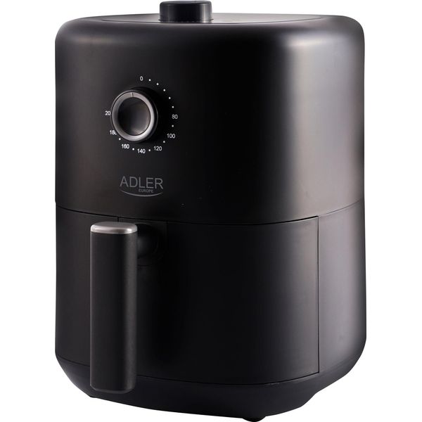 Adler | Ad 6310 | Friggitrice Ad Aria Compressa | Potenza 2200 W | Capacità 3 L | Tecnologia Di Circolazione Dell'aria Calda | Nero-image