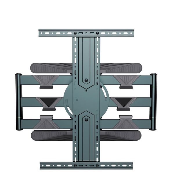 Gembird WM-80STR-01 Supporto A Parete Per Monitor 40-80", 50 Kg, Nero"-image