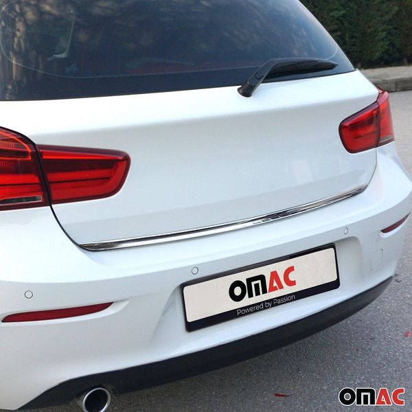 Modanatura Del Cofano Del Bagagliaio Per Bmw Serie 1 F20 2011-2019 In Acciaio Inox Cromato-image